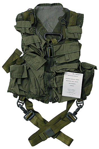 US(米軍) Aircrew Survival Vest, Type I (DLA-93)/実物・未使用