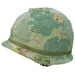 US(米軍) NAM戦 M2 ヘルメットセット(ライナー50's/大戦型)/リーフ