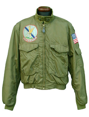 USMC WEP(G-8) ナイロンフライトジャケット/VMCJ-1パッチ付/実物・極上