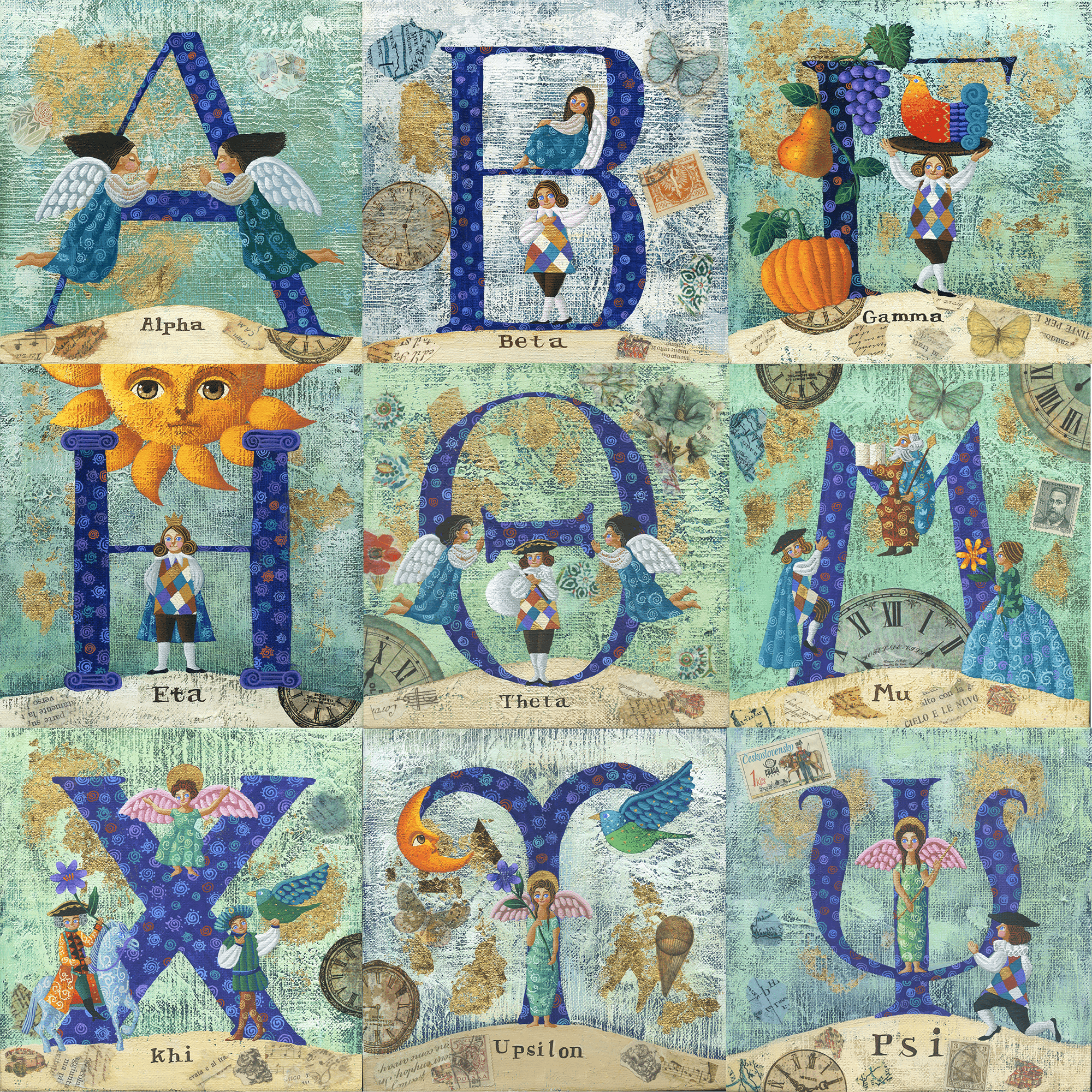 小澤摩純 SOUL MATE シルクスクリーン 127/200」 シルクスクリーンの