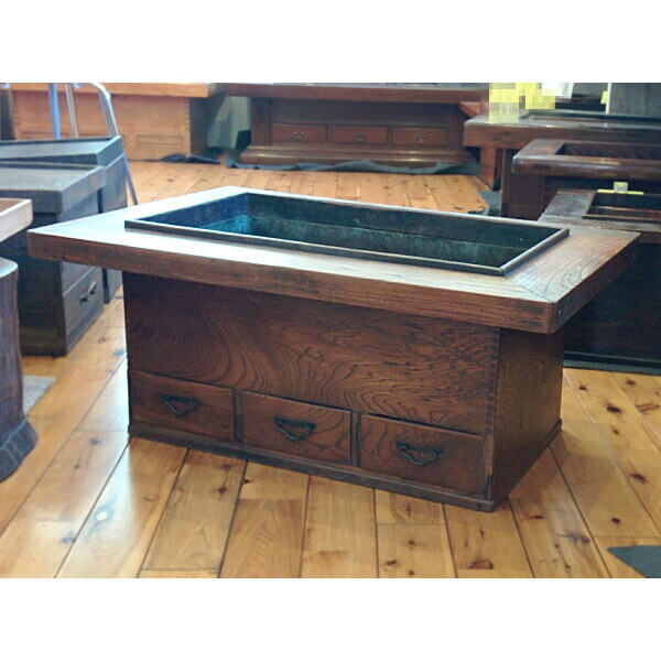 関西火鉢（骨董） KS320 - （暖（火鉢・道具）｜暖（火鉢・道具