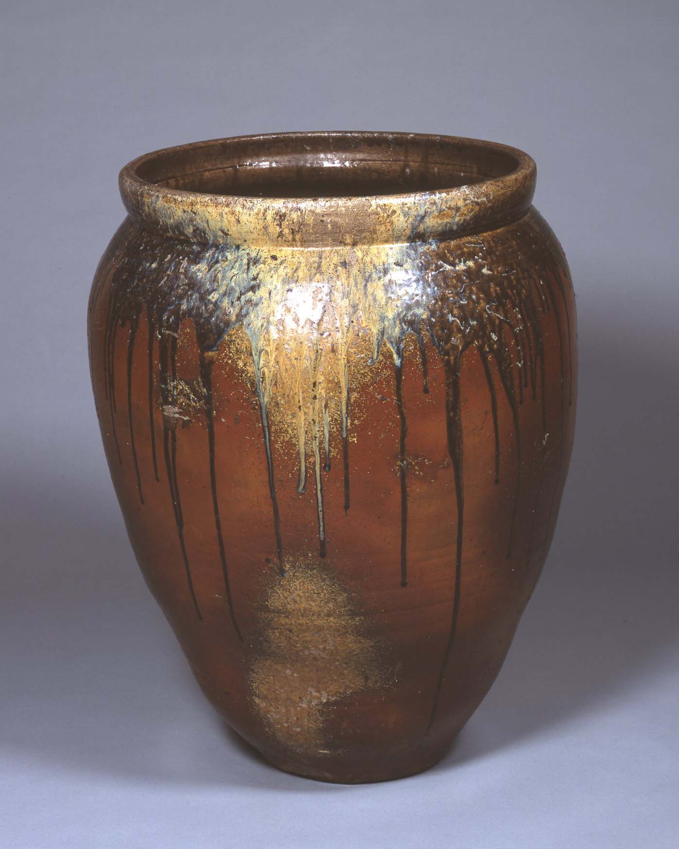 赤土部灰釉甕 – 兵庫陶芸美術館 収蔵品データベース
