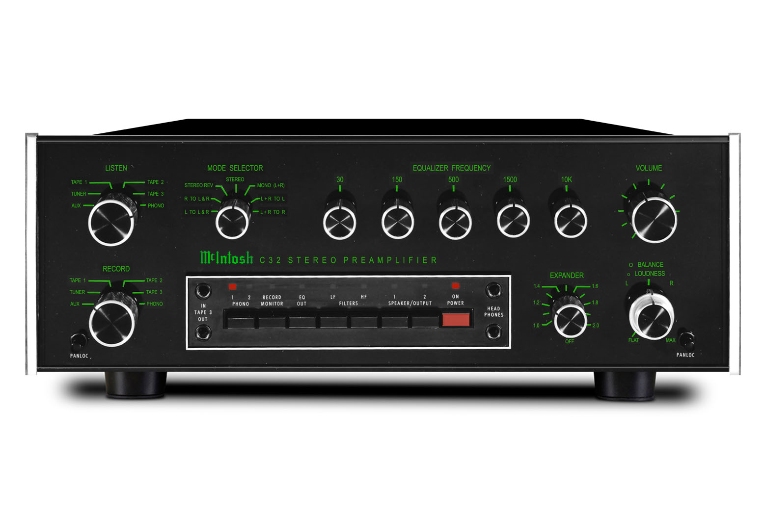 McIntosh C32 2-Channel Solid State Preamplifier