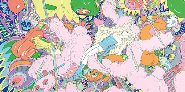 天野喜孝氏が手掛ける「CANDY GIRL」が三越銀座店のイベント