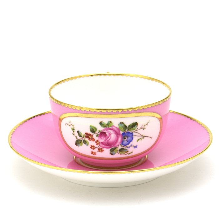 Limoges プレート フランスアンティーク セーブル陶器 Limoges