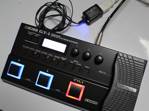 BOSS GT-1 ギターエフェクター 専用ACアダプター付き BOSS マルチ