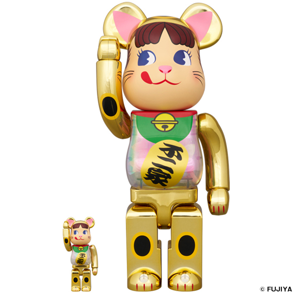 BE＠RBRICK BAPE(R) × ペコちゃん & ポコちゃん 1000%(2体セット)