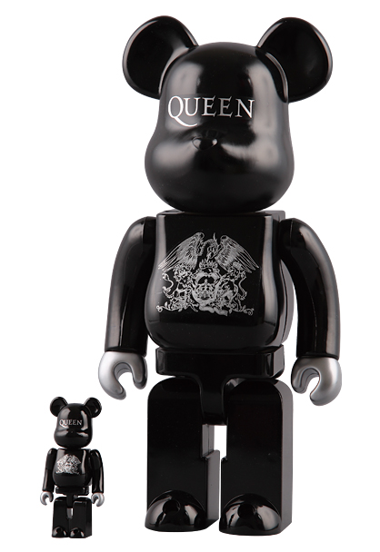 MEDICOM TOY - QUEEN BE@RBRICK 100% & 400% SET