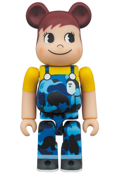 BE＠RBRICK BAPE(R) × ペコちゃん100% & 400%グリーン