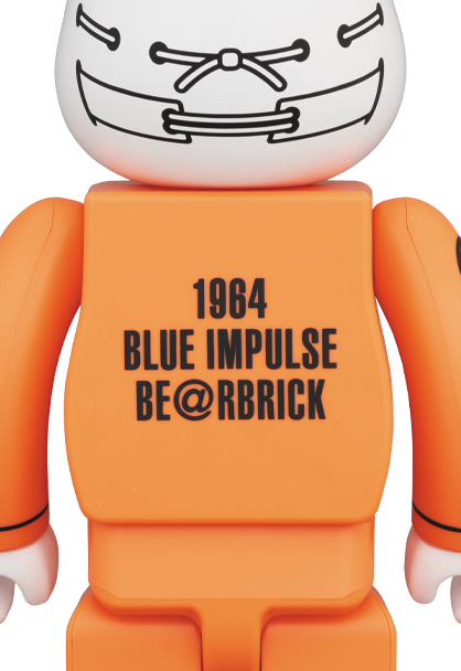 MEDICOM TOY - 1964 BLUE IMPULSE BE@RBRICK 100％ & 400％