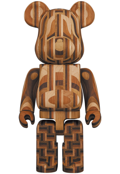 MEDICOM TOY - BE@RBRICK カリモク 寄木 2nd 400％