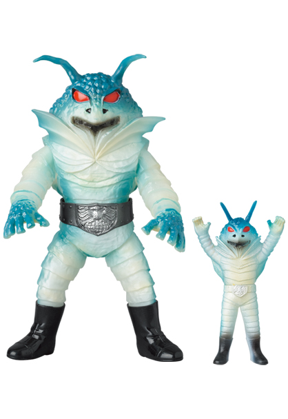 メディコム・トイ 死神博士(新色蓄光)+ミニソフビ 東映レトロソフビ