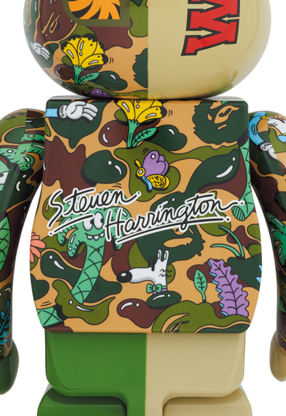 MEDICOM TOY - BE@RBRICK Steven Harrington X BAPE(R) SHARK 1000％