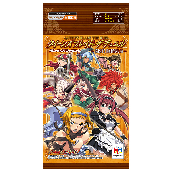 クイーンズブレイド・ザ・デュエル 開幕！闘技会編 1箱 12パック入り