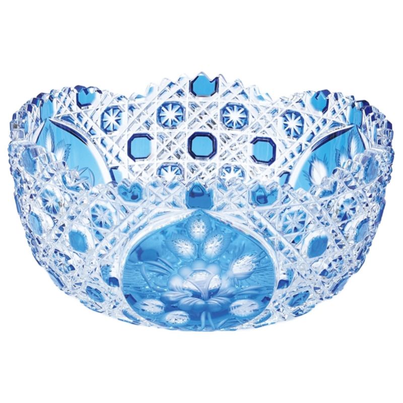 9/8 美品❗️箱付きマイセン クリスタル オリーブグリーン 花瓶 ボウル