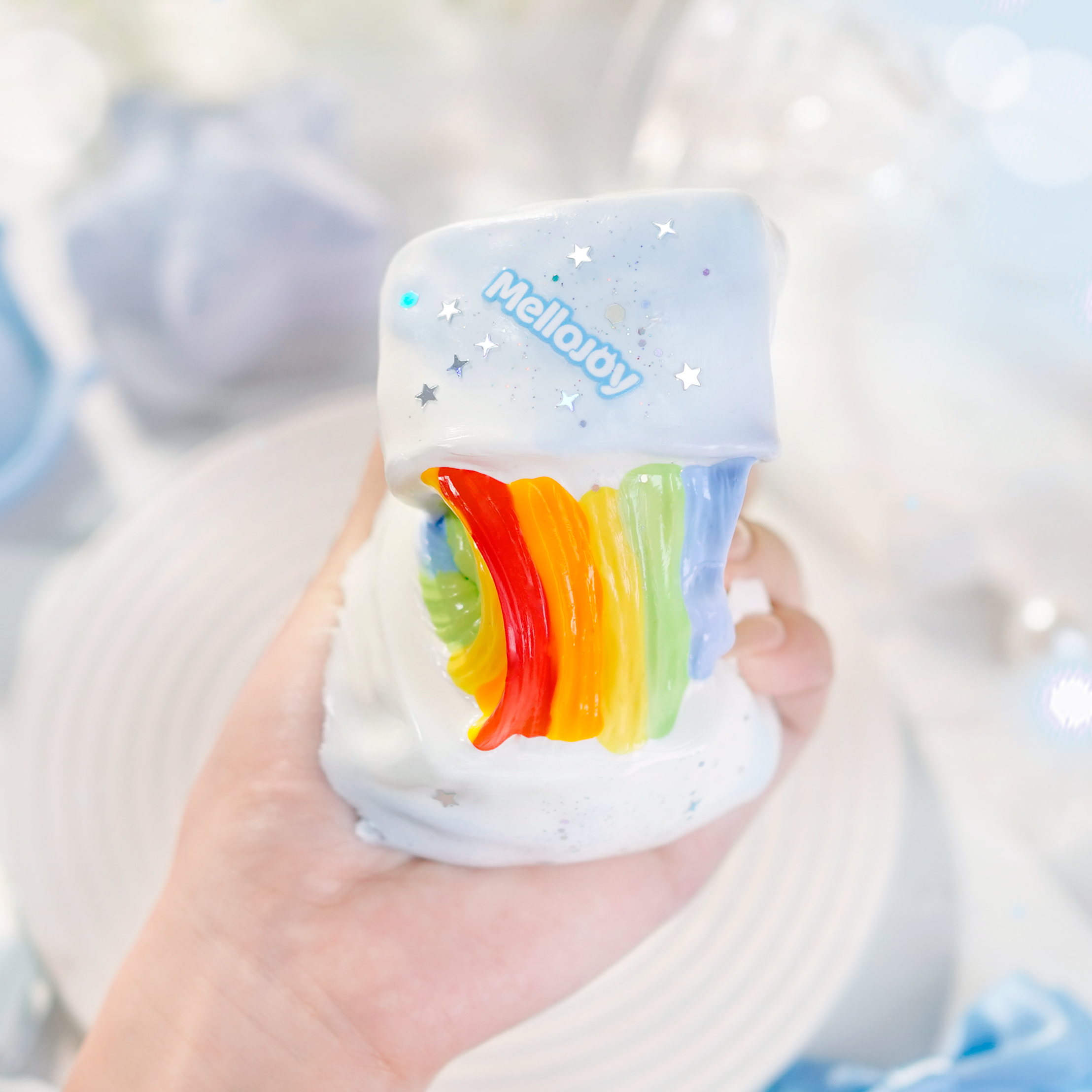 mellojoy スクイーズ メロジョイ パンパン 伸びるチーズ