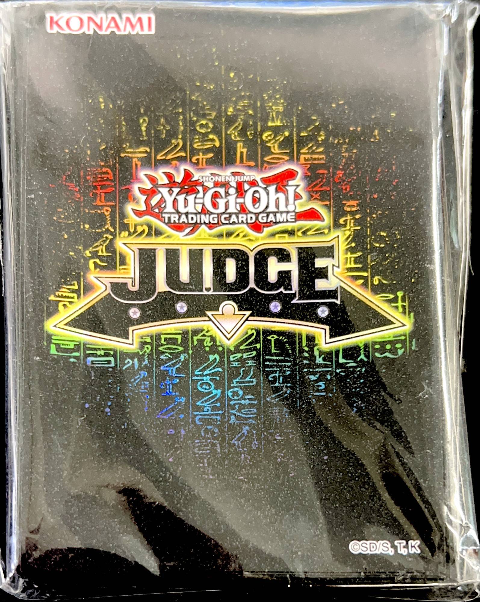 遊戯王 JUDGE ヒエログリフ 金色 スリーブ 80枚入り 未使用 未開封