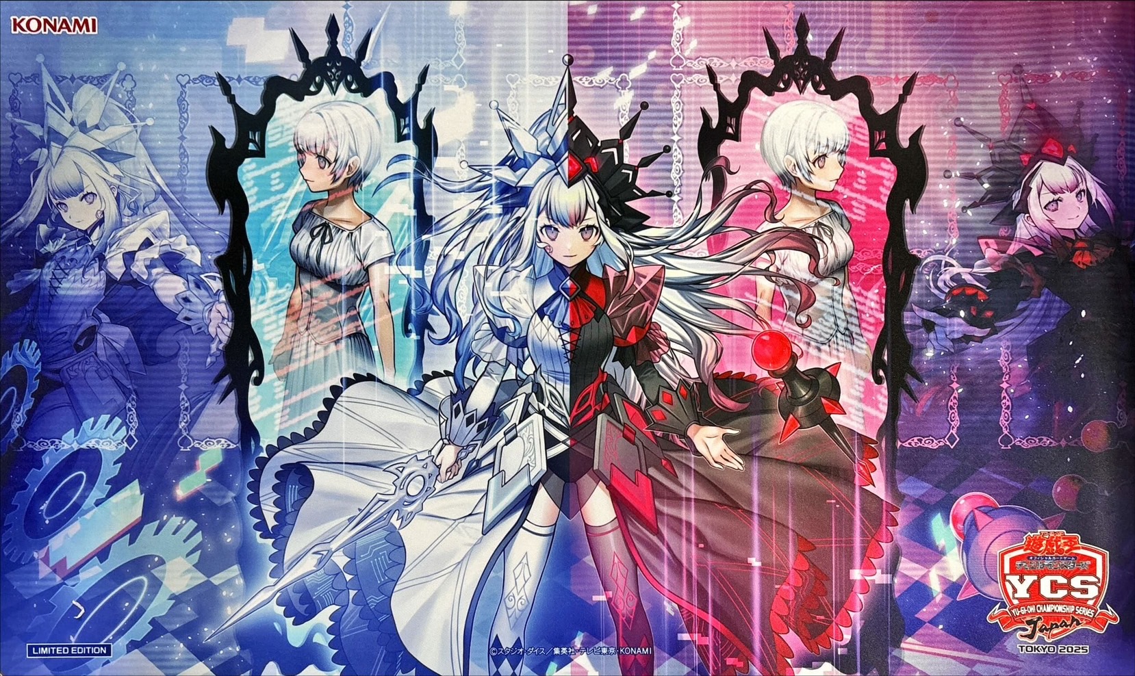 遊戯王 M∀LICE＜Q＞ HEARTS OF CRYPTER プレイマット ③ マリス