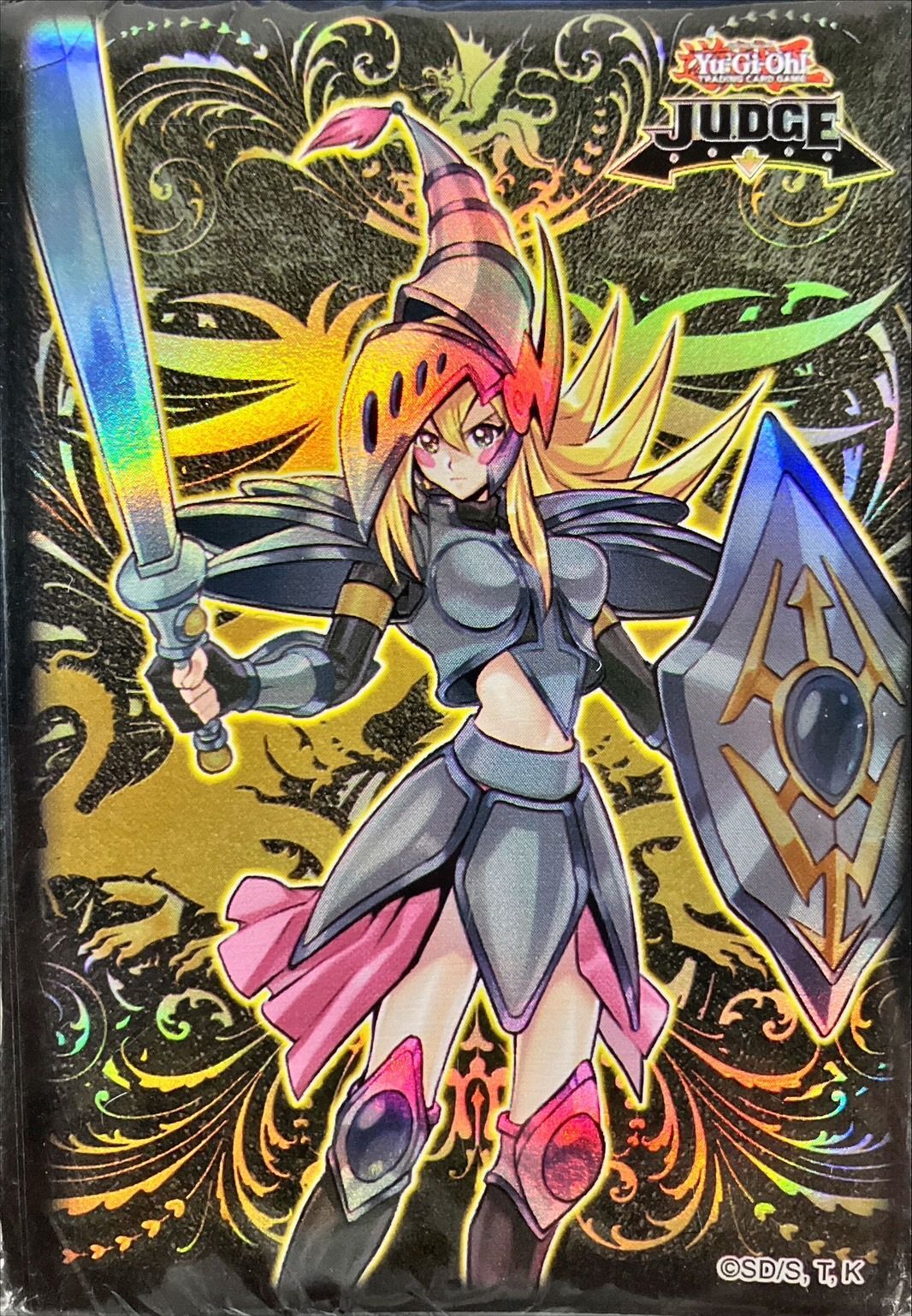 未開封】竜騎士ブラックマジシャンガール/70枚【JUDGEスリーブ】 販売