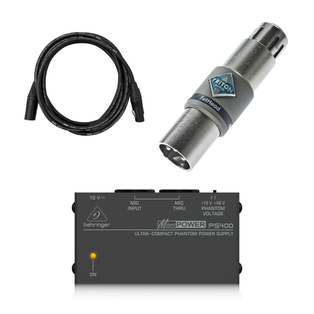 TRITON AUDIO マイクプリアンプ(ダイナミックマイク) 専用ポーチ付き