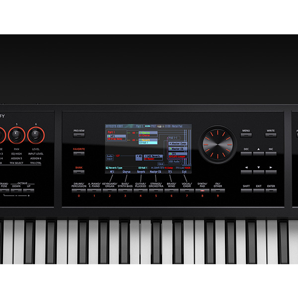 2種のペダルセット】Roland(ローランド) ／ FA-06 - 61鍵盤ワーク