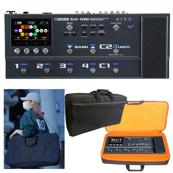 BOSS マルチエフェクター GX-100 + エフェクターケース付き ケース