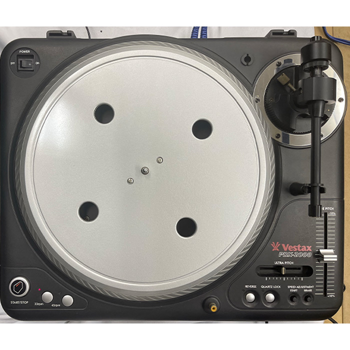 通電OK vestax pdx 2000 ターンテーブル ジャンク品 ジャンク Vestax