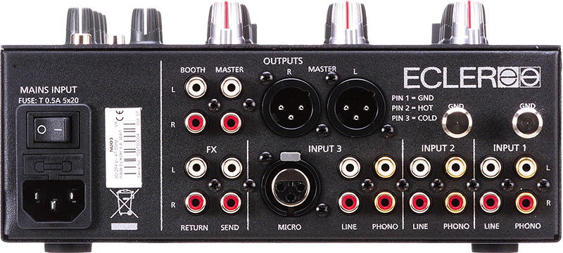 ECLER(エクラー) ／ NUO3.0 内部電圧18Vアナログ激太音質・スクラッチ