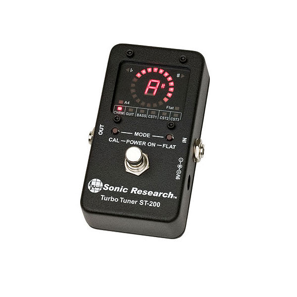 希少 Sonic Research ST-200 チューナー エフェクター 希少 Sonic