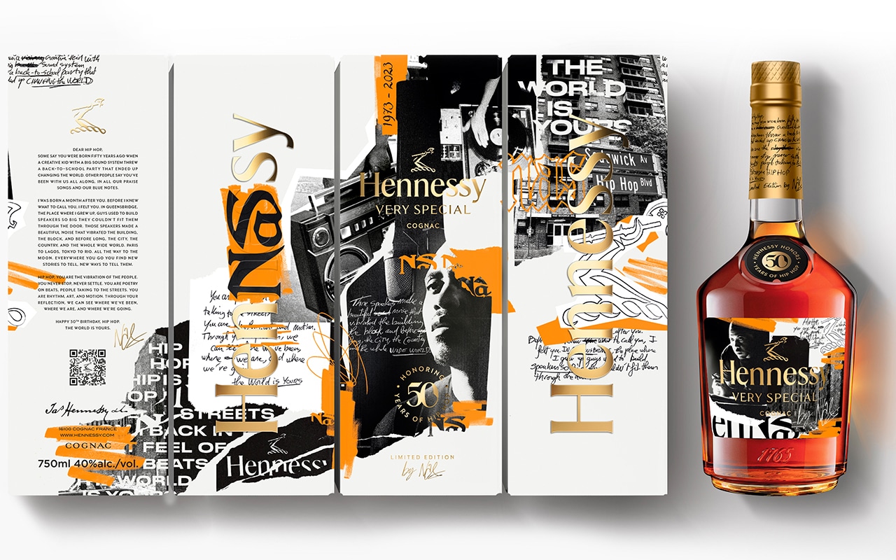 Hennessy V.S Limited Edition HIP HOP 50 by NAS、2023年9月6日（水