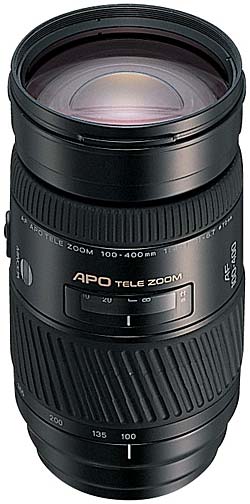 Lens tech data for Minolta AF 100-400/4.5-6.7 APO