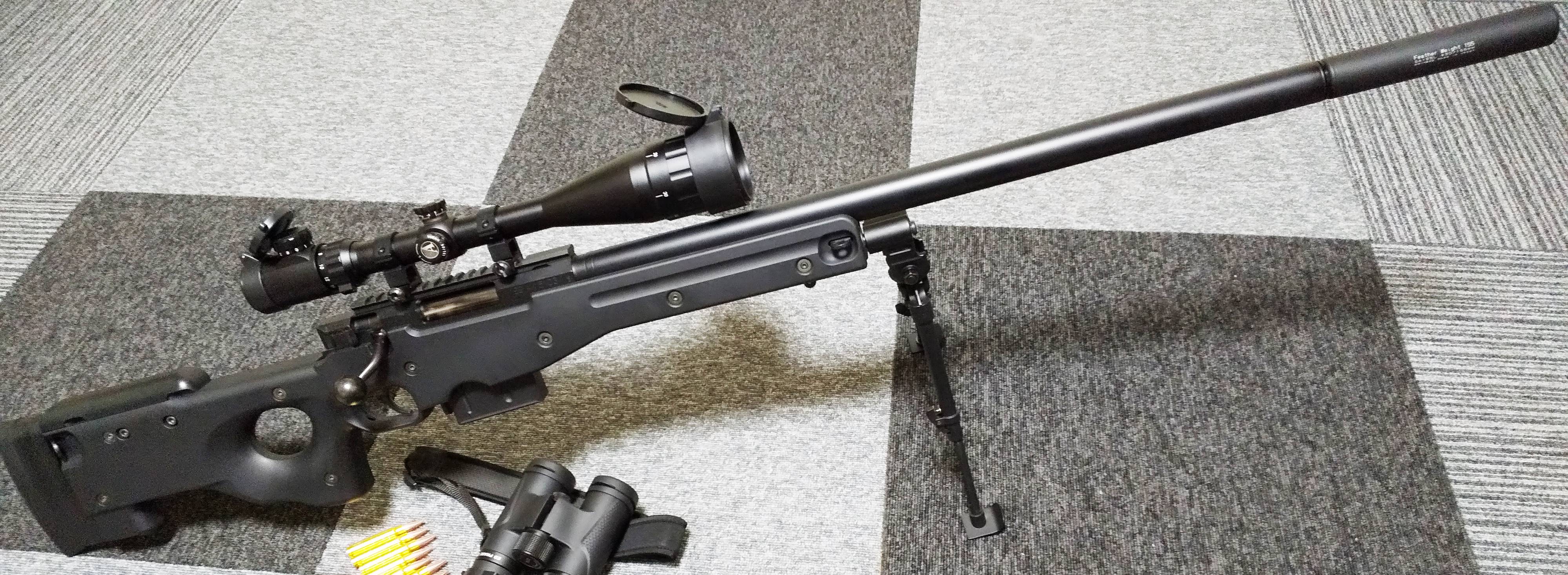 東京マルイ L96 AWS スナイパーライフル 純正パイポッド付き 東京