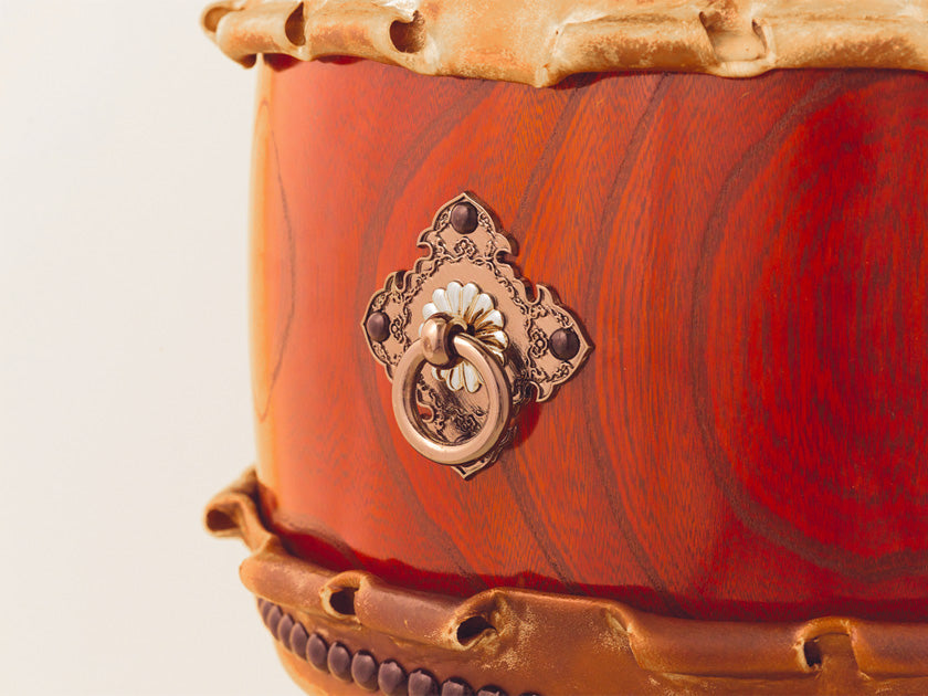 和太鼓 本欅胴 高級和太鼓 送料無料‼︎ 楽天市場】長胴太鼓欅胴製 1尺1