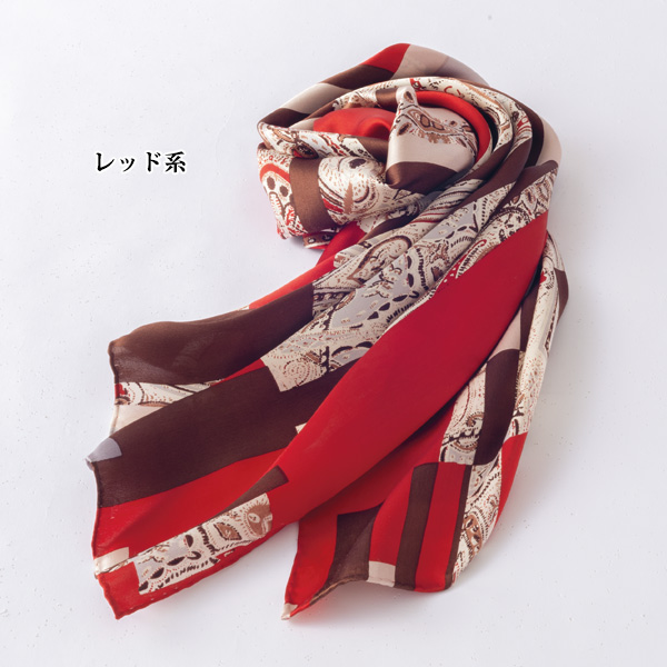 シルクサテンストール | 京都通販ミセスのファッション館・本店