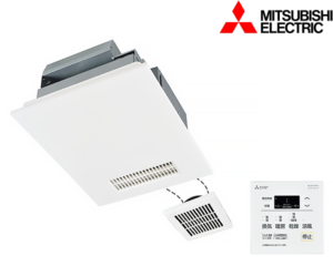 三菱 バスカラット24 浴室換気暖房乾燥機 V-143BZ5+P-141SW5 | 給湯器