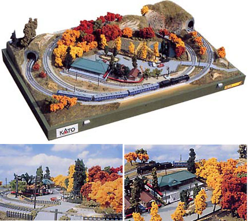 NゲージミニコンパクトジオラマレイアウトKATO TOMIX 完成品