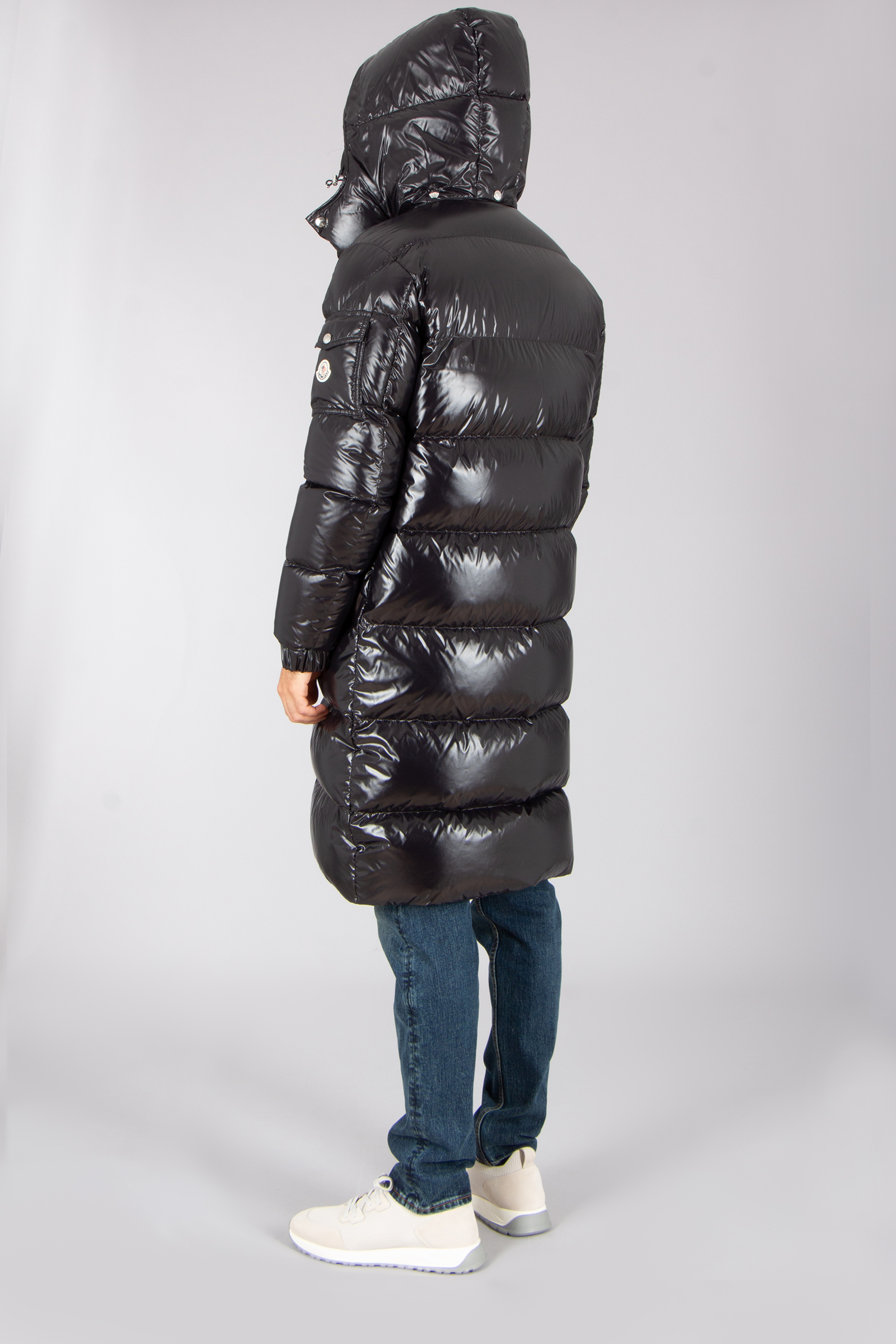 MONCLER Hanoverian Loose Fit Nylon Laqué Down Coat | 1C00006C0081999