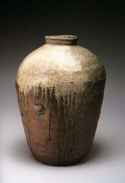 古丹波 丹波 古丹羽 丹羽焼 丹波立杭焼 流釉 花瓶 壷 丹波