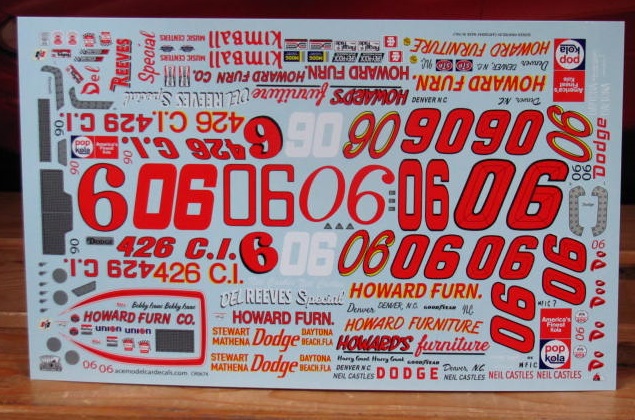 06 Neil Castles Howard Furniture Charger/Road Runner ACE - Ace