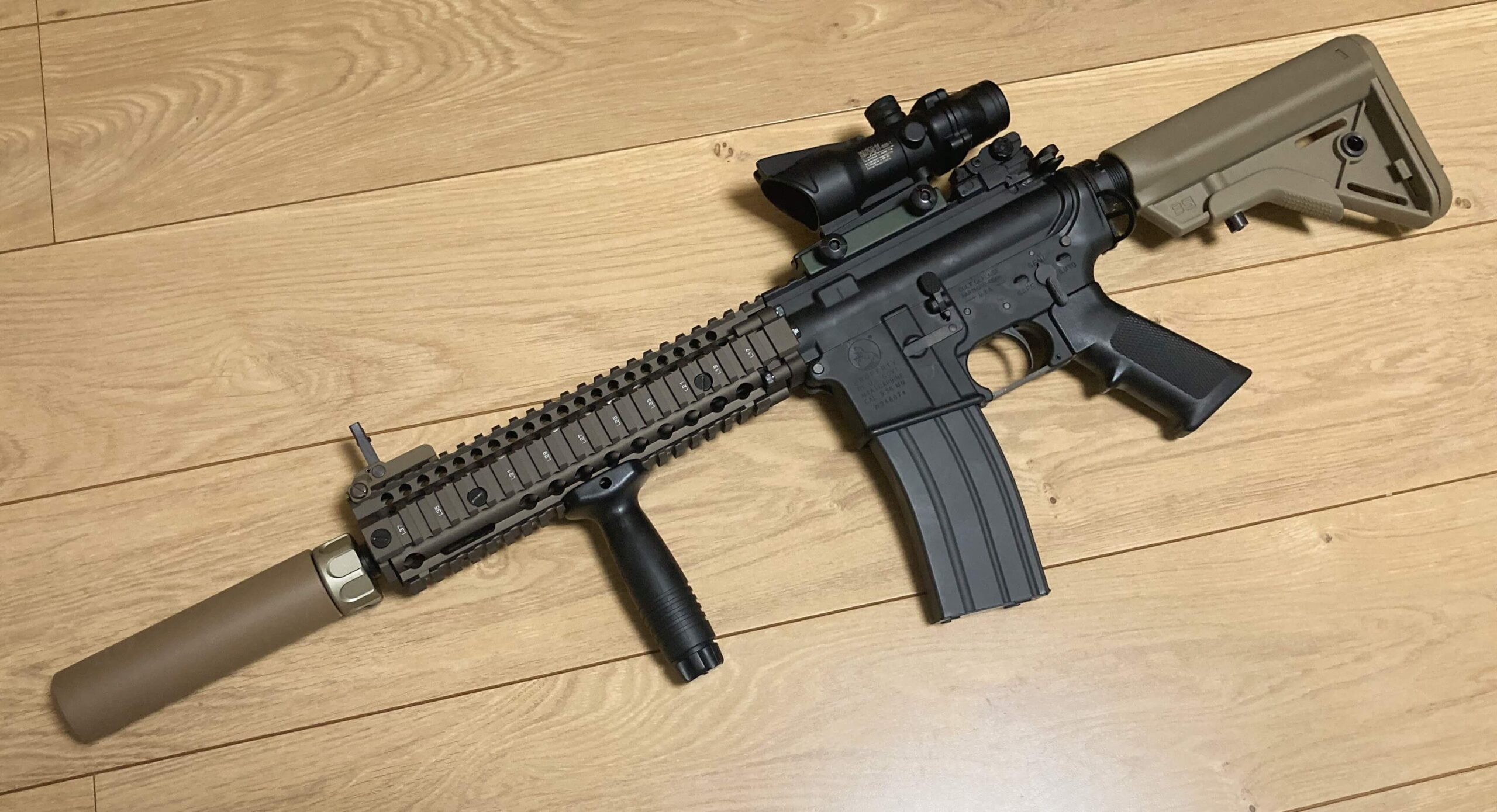 次世代M4 CQB-R mk18カスタム 部品取り 次世代M4 CQB-R mk18カスタム