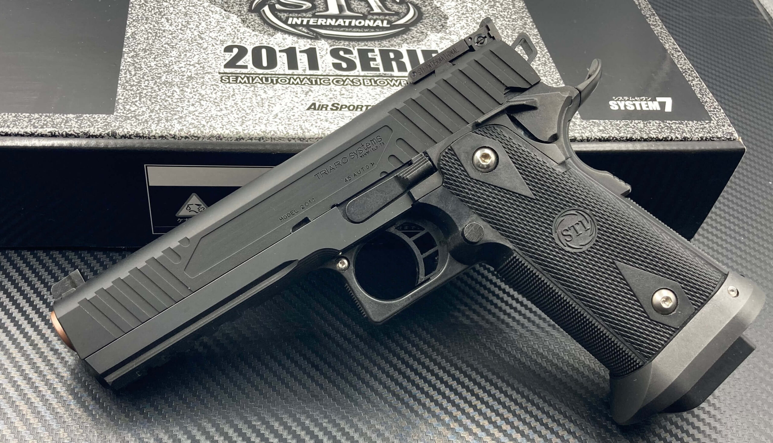 KSC STI EDGE ガスブローバック 2011 STI シリーズ｜ハンドガン