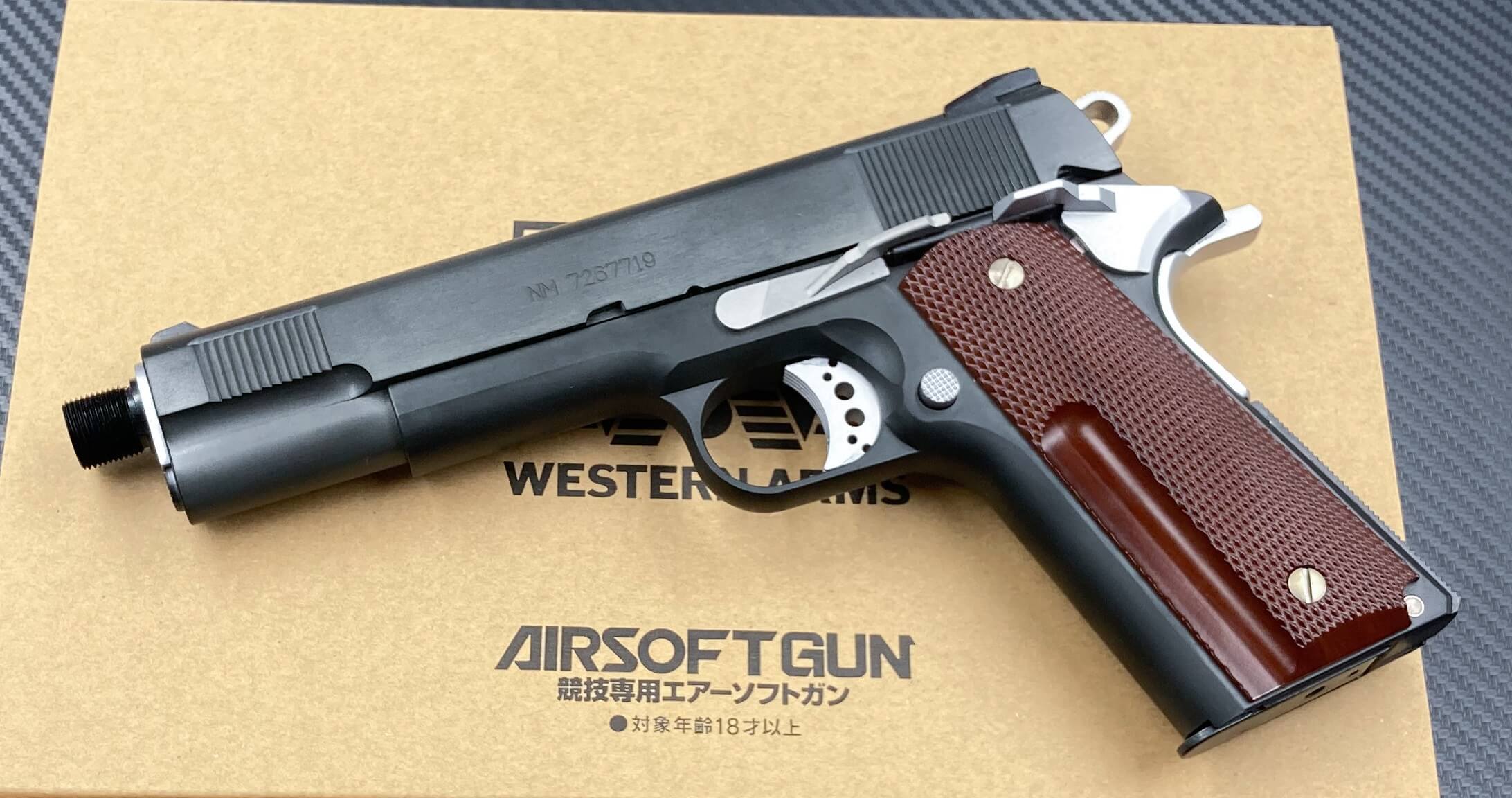 ウエスタンアームズ WA コルト スネークマッチ 1911 メタルギア