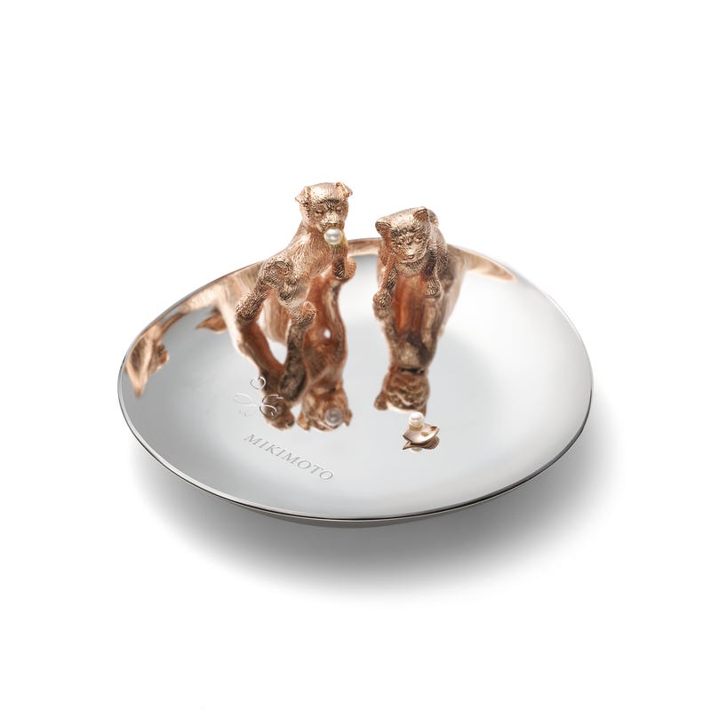 トレイGINZA BEAR BPV-1014F ラグジュアリーギフト｜MIKIMOTO