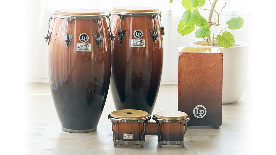 LP LP201AX2-BKFD 7-1/4 + 8-5/8 チェリーウッドボンゴ