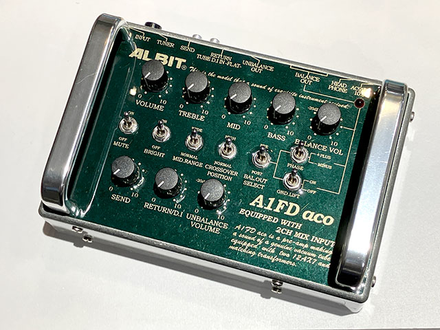 TRIAL エフェクター HIDE preamp EQ-01 MIKIGAKKI クリスマス価格TRIAL