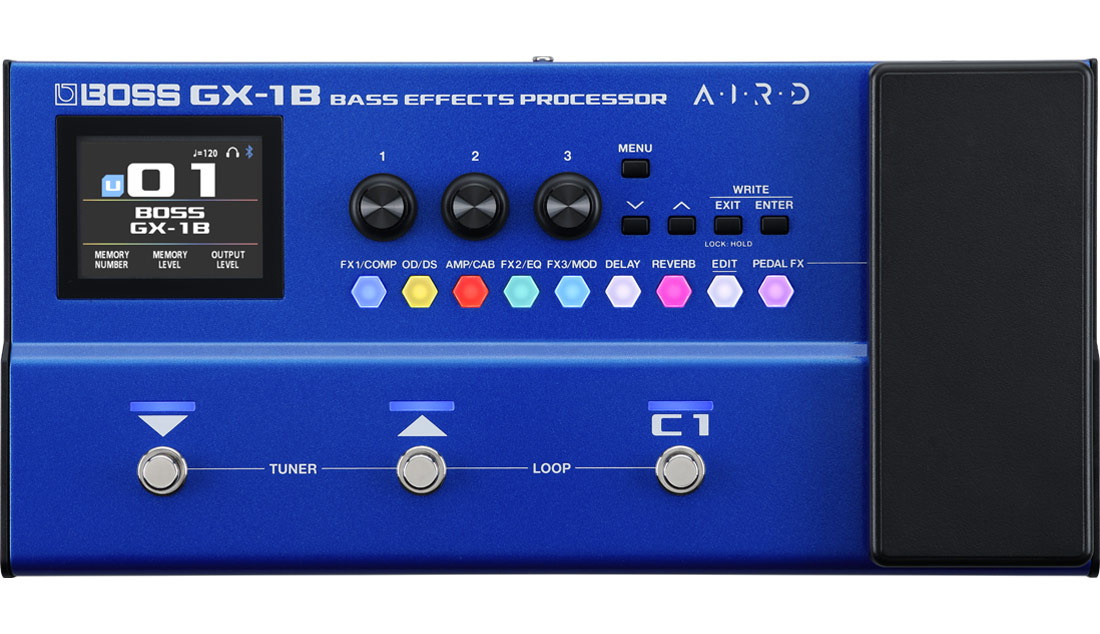 GX-1B Bass Effects Processor: エフェクター｜三木楽器公式通販サイト