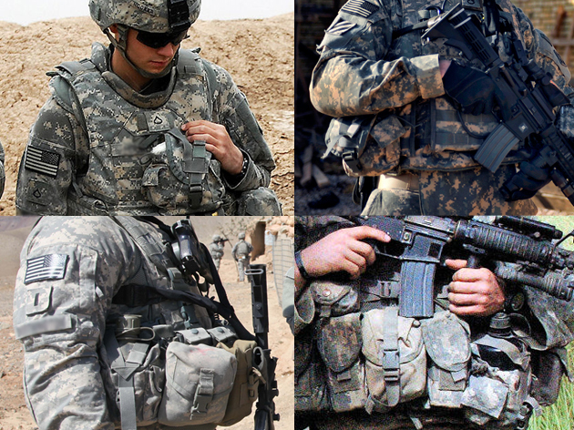 米軍装備 ACU迷彩 一式まとめてセット プレートキャリア BDU 実物あり