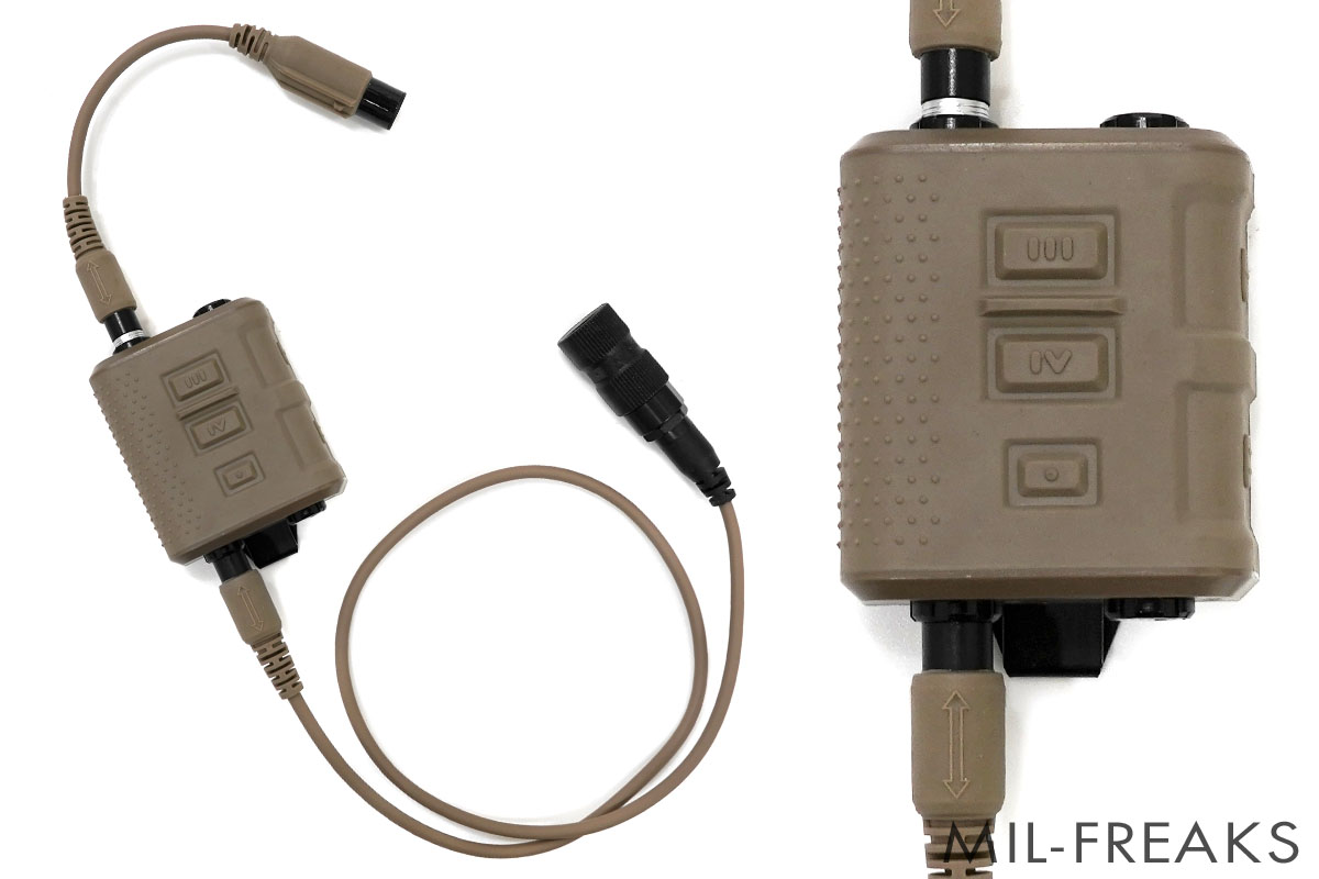 FALCO (FCS) Invisioタイプ V60 6ピン PTT ブラック │ ミリタリー