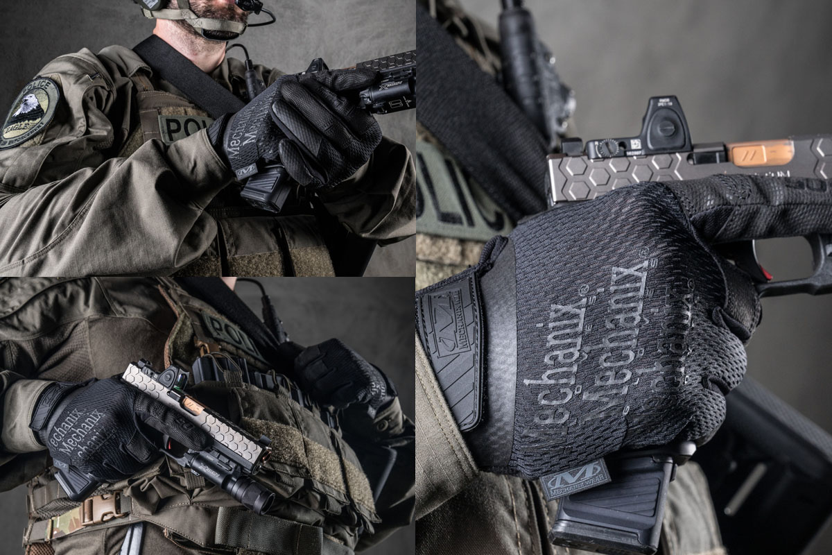 3セット】サバゲー用グローブ Mechanix Wear0.5mmブラック M 3セット