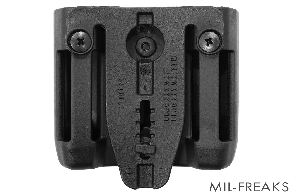 BlackHawk! シングルスタック ダブル ハンドガン マガジンケース